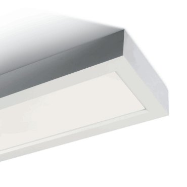 ONE Light LED Die Cast Panel - Deckenleuchte - 120 x 14,5 x 5 cm - 40W LED inkl. - IP40 - weiß - warmweiße Lichtfarbe