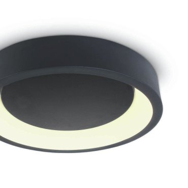 ONE Light LED Dekorative Plafo - Deckenleuchte - Ø 60 x 13,2 cm - 42W LED inkl. - anthrazit
