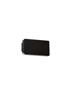 Nova Luce Artu - Außenwandleuchte - 17,5 x 9,5 x 3 cm - 10W LED inkl. - IP65 - Sand schwarz