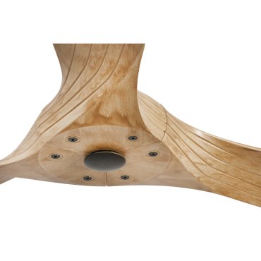 Faro Morea - Deckenventilator mit Fernbedienung mit Zeitschaltuhr - Ø 152 cm - braun