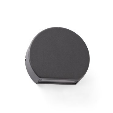 Faro Pill - Wandleuchte - 10 x 3 x 8,5 cm - 4W LED inkl. - IP54 - dunkelgrau