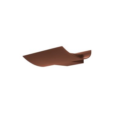 VK Lighting Cape - Wandleuchte für den Außenbereich - 19,4 x 30 x 4,3 cm - 10W LED inkl. - IP65 - Rustbraun