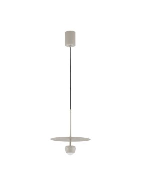 Nova Luce Edem - Hängelampe - Ø 30 x 217 cm - 8W LED inkl. - beige