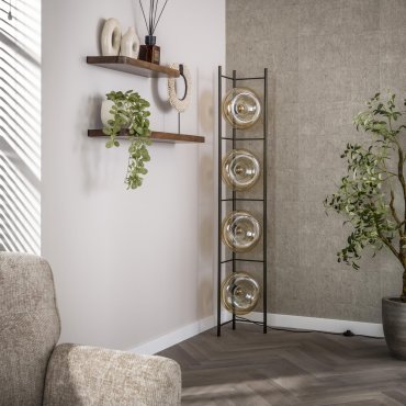 Vico Soll - stehlampe - 33 x 168 cm - bernstein