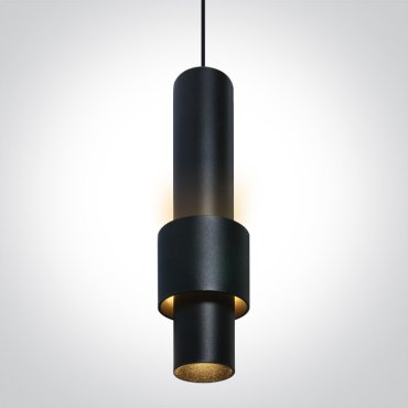 ONE Light Magnetschienensystem MINI, MIDI &amp; MAXI - Hängeleuchte - Ø 6 x 30 cm - DALI - 7W dimmbare LED inkl. - schwarz