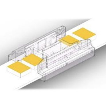 Leuchtenkönig - Verbinder - für einfarbigen 10 mm SMD-LED-Streifen