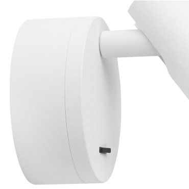 Nova Luce Clip - Wandleuchte mit Schalter - 8 x 3,4 x 11 cm - 3W LED inkl. - weiß
