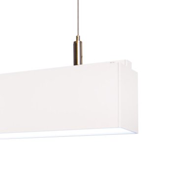 Leuchtenkönig Linear - Hängeleuchte - 57 x 5 x 200 cm - 18W LED inkl. - weiß - weiße Lichtfarbe