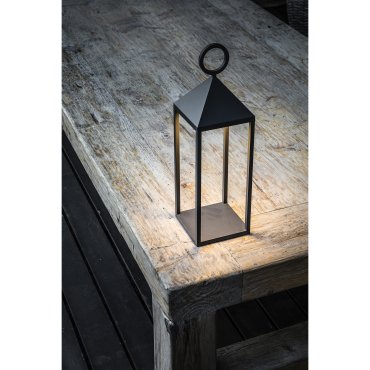 Faro Argus - tragbare Lampen - 14 x 14 x 47 cm - 2W LED inkl. - IP54 - dunkelgrau