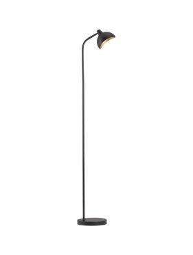 Nova Luce Geti - stehleuchte - Ø 22 x 150 cm - schwarz und gold