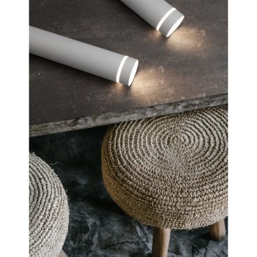 Nova Luce Esca - Pendelleuchte - Ø 6 x 150 cm - sandweiß