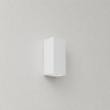 Artdelight Dante - Wandleuchte - 6,7 x 6,7 x 15,4 cm - weiß