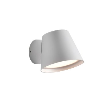 VK Lighting Kupo - Außenwandleuchte - Ø 11,5 x 11,4 cm - IP65 - Sand Weiß