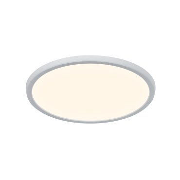 Nordlux Oja - Deckenleuchte - Ø 29,4 x 2,3 cm - 3 Stufen Dimmer (3000K-4000K) - 18W LED inkl. - weiß