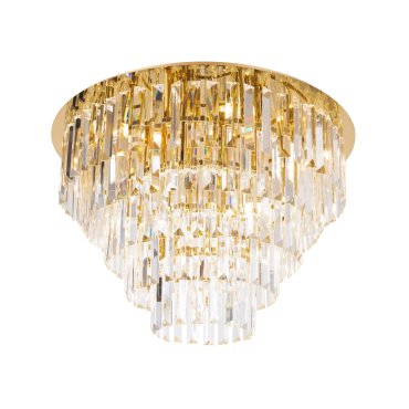Maxlight Monaco - Deckenleuchte -Ø 60 x 44 cm - gold