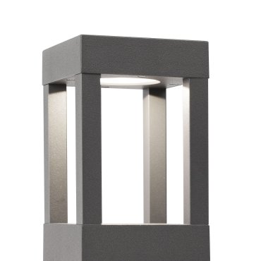 Faro Agra - Gartenleuchte - 10,8 x 10,8 x 20 cm - 9W LED inkl. - IP55 - dunkelgrau