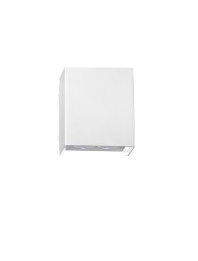 Nova Luce Elio - Außenwandleuchte - 11,4 x 13 x 6,2 cm -  12W LED inkl. - IP65 - Sand Weiß