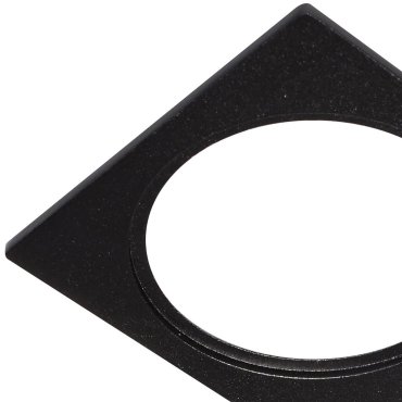 Nova Luce Cid - Rahmen - 10 x 10 cm - schwarz