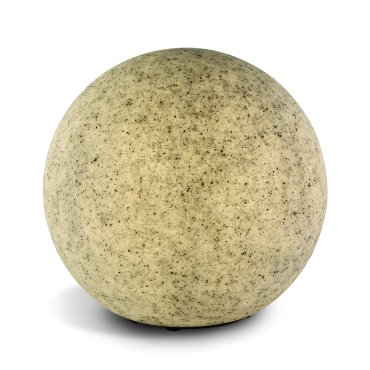 ONE Light Stone Moonlights - Erdspieß-Spot mit Stecker - Ø 28 x 23 cm - IP65 - dunkelgrau