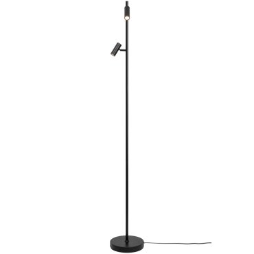 Nordlux Omari - Stehleuchte - 3 x 20 x 141 cm - 3 Stufen Dimmer - 2x 3,2W LED inkl. - schwarz
