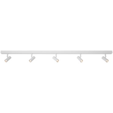 Nordlux Omari - Aufbaustrahler - 12 x 118 cm - 3 Stufen Dimmer - 5 x 3,2W LED inkl. - weiß