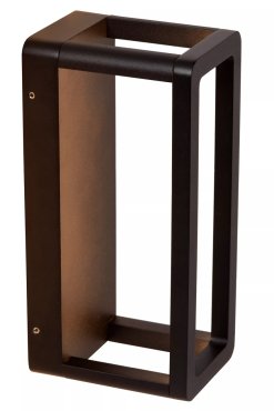 Lucide Narvik - Wandleuchte - 12,5 x 8,6 x 23 cm - 9,2W LED inkl - IP65 - schwarz