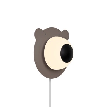 Nordlux Bruna Bear - Wandleuchte - Ø 16 x 25 cm - braun