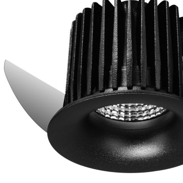 Nova Luce Gema - Einbaustrahler - Ø 82 mm, Ø 75 mm Einbaumaß - inkl. 10W LED - schwarz