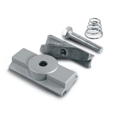 ONE Light Square Track Zubehör - mechanischer Adapter für schwere Gegenstände für Schiene 40003 / 40003A - 3-Phasen-Schienensystem - grau