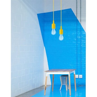 Nova Luce Swing - Hängeleuchte - Ø 4,5 x 100 cm - gelb