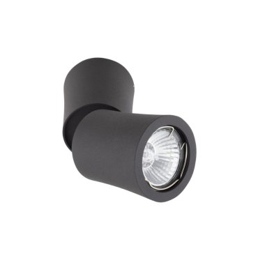 Maxlight Dot - Wand-/Deckenstrahler 1L - Ø 6,5 x 15,5 cm - schwarz