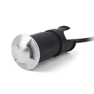 Faro Kane III - Wandeinbauleuchte - Ø 4,5 x 9 cm - 3W LED inkl. - IP67 - Edelstahl satiniert