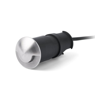 Faro Kane - Wandeinbauleuchte - Ø 4,5 x 9 cm - 3W LED inkl. - IP67 - Edelstahl satiniert