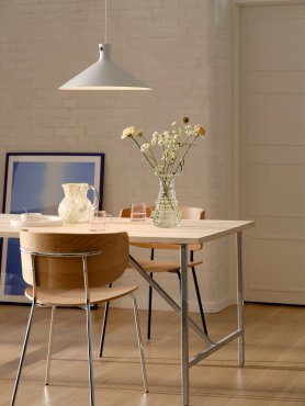 Nordlux Dorina 45 - Hängelampe - Ø 45 x 221,6 cm - weiß