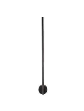Nova Luce Aden - Wandanbauleuchte - 60 x 1,5 x 6,5 cm - 10W LED inkl. - schwarz