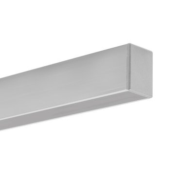 KLUS PDS-ZMG - LED-Profil für einen engeren Lichtkegel - 1,66 x 2,2 cm - silber eloxiert