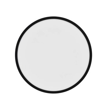 Nordlux Oja - Deckenleuchte - Ø 42 x 3,2 cm - 3 Stufen Moodmaker Funktion (2700K) - 22W LED inkl. - schwarz