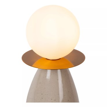 Lucide Figaro - Tischleuchte - Ø 12 x 53,5 cm - grau