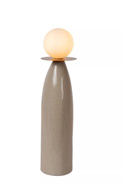 Lucide Figaro - Tischleuchte - Ø 12 x 48,8 cm - grau