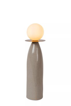 Lucide Figaro - Tischleuchte - Ø 12 x 45 cm - grau