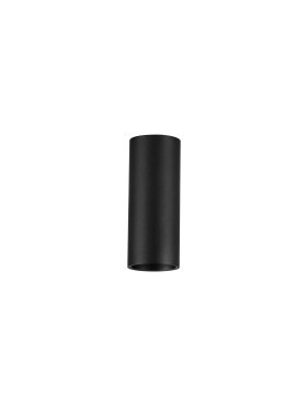 Nova Luce Mor - Aufputzspot - Ø 4 x 17 cm - schwarz