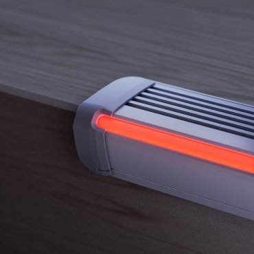 Klus Steko-plus - LED-Profil für Treppenkanten - 2,64 x 4,06 cm - silber eloxiert