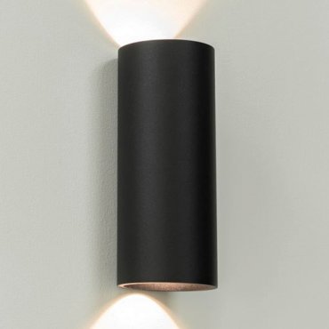 Artdelight Brody2 - Wandleuchte - 7,2 x 7,2 x 18 cm - 2 x 4W dimmbare LED inkl. - IP54 - schwarz