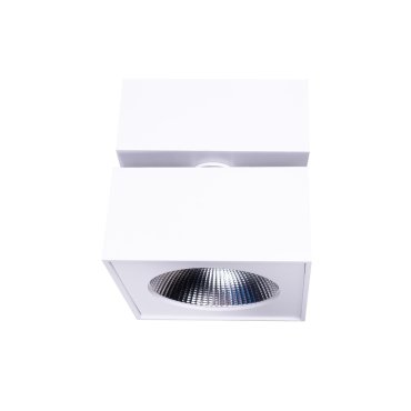 Maxlight Artu - Aufbaustrahler - 10 x 10 x 10 cm - 15W LED inkl - weiß