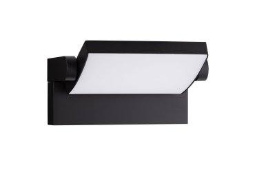 Nova Luce Sally - Außenwandleuchte - 21 x 16,5 x 10 cm - 20W LED inkl. - IP54 - schwarz