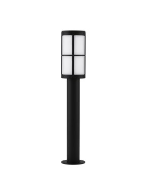 Nova Luce Stone - Gartenleuchte - Ø 12 x 65 cm - IP54 - dunkel anthrazit