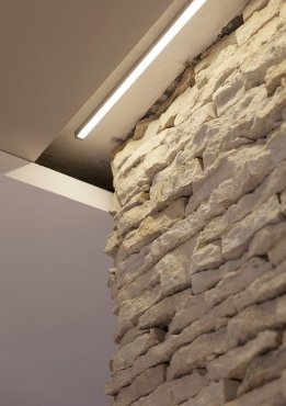 KLUS PDS-4-ALU - LED-Profil - 1,3 x 1 cm - 200cm Länge - schwarz