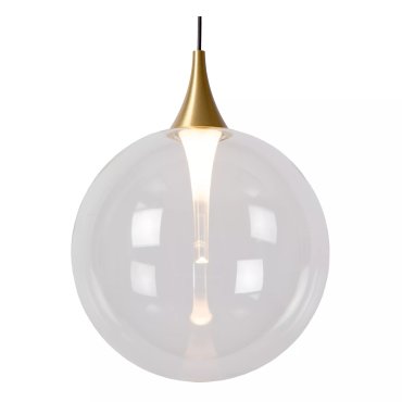 Lucide Gisela - Hängeleuchte - 140 x 40 x 150 cm - 8 x 3,9W dimmbare LED inkl. - transparent
