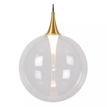 Lucide Gisela - Hängeleuchte - Ø 16 x 150 cm - 5W LED inkl - transparent