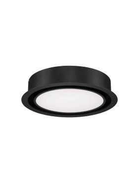 Nova Luce Perfect Profile Trimless - Einbaustrahler mit Fernbedienung - Ø 400 mm, 475 mm Einbaumaß - 24W dimmbare LED inkl. - 2700K-6000K - schwarz